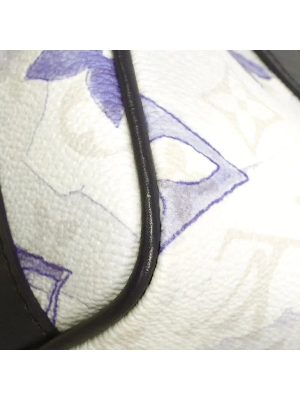 Louis Vuitton Handbag Monogram Water Color Keepall XS Blue 2-Way